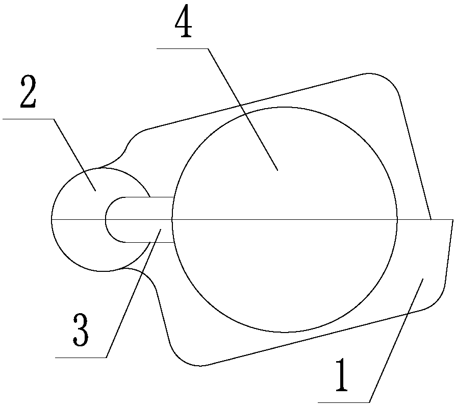 A preparation method of eccentric cylinder forging with abrupt cross-section