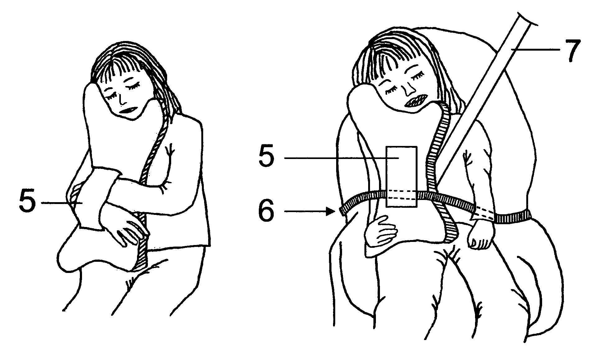 Head, neck and upper body support pillow