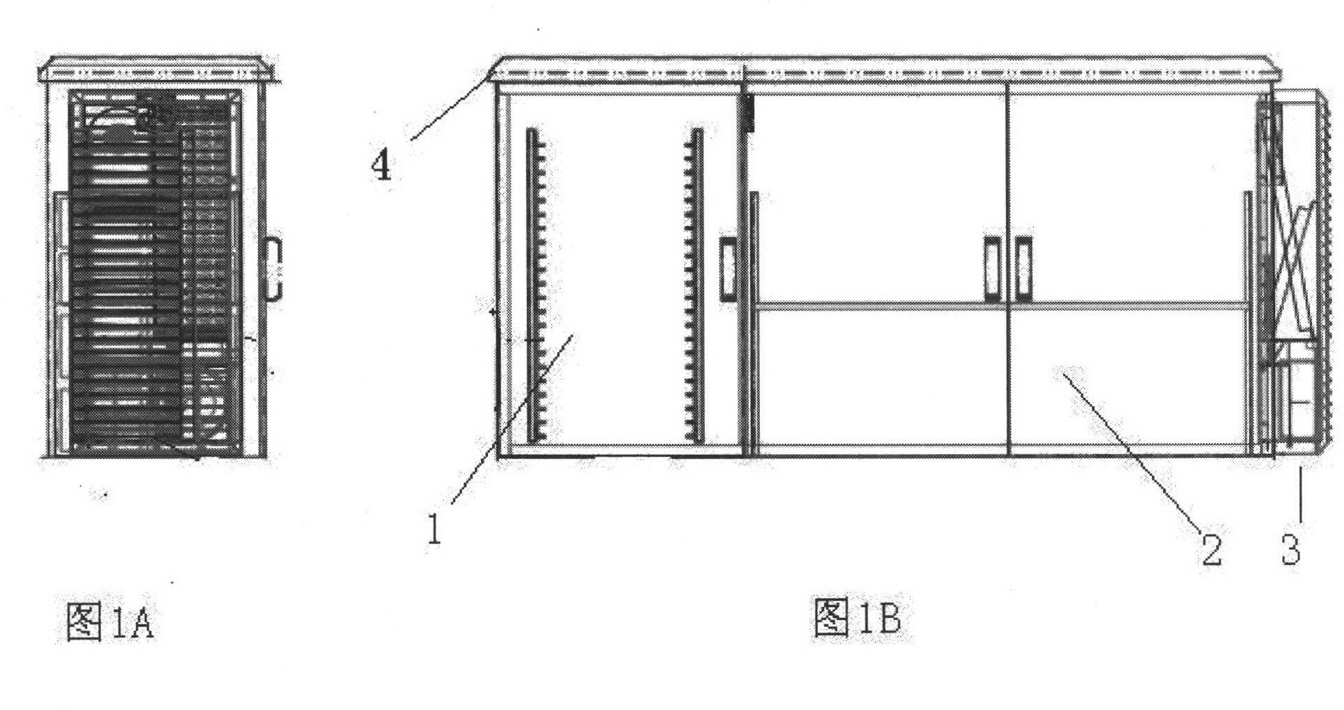 Hybrid energy LTE (Local Thermodynamic Equilibrium) cabinet air conditioning system
