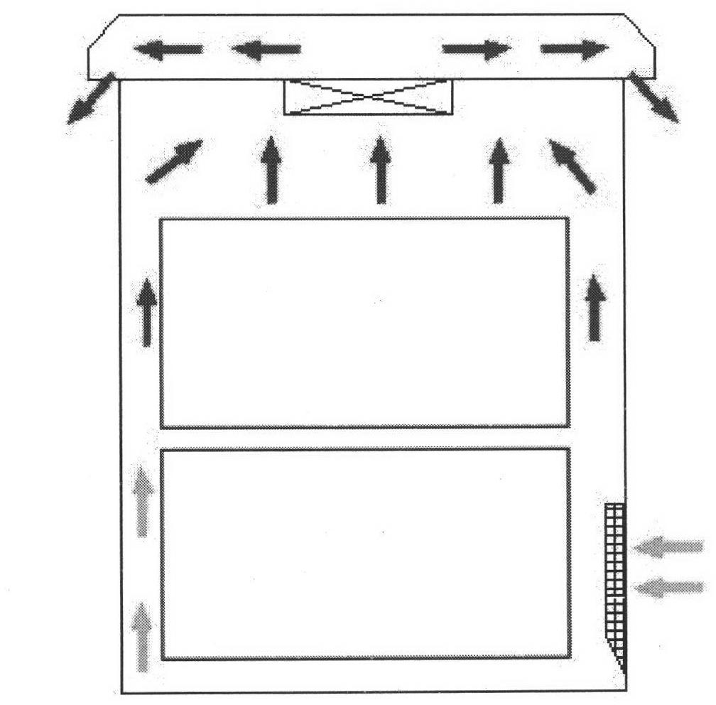 Hybrid energy LTE (Local Thermodynamic Equilibrium) cabinet air conditioning system