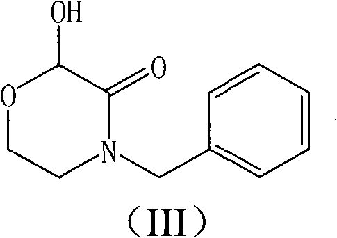 A kind of preparation method of fosaprepitant intermediate