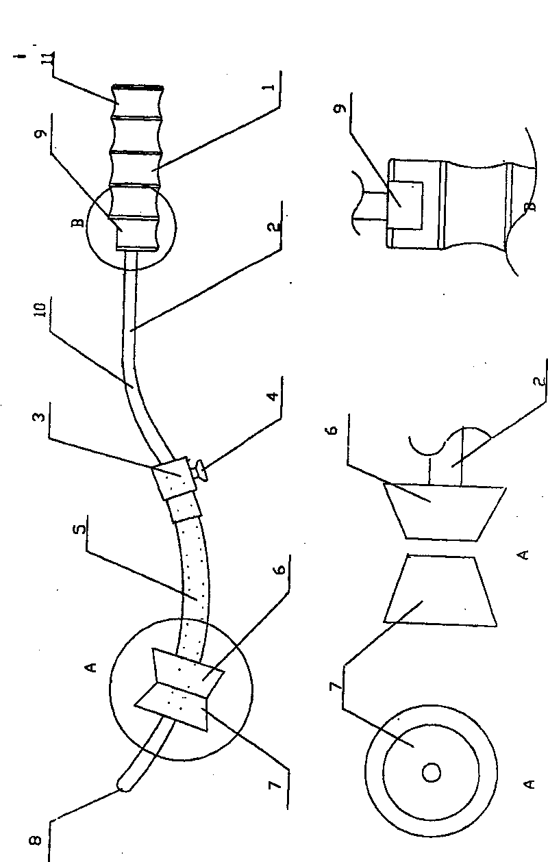 Multi-azimuth no-steam leakage uterus lifting machine