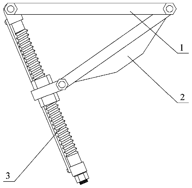 Angle-adjustable inclined plane anchor rod tray