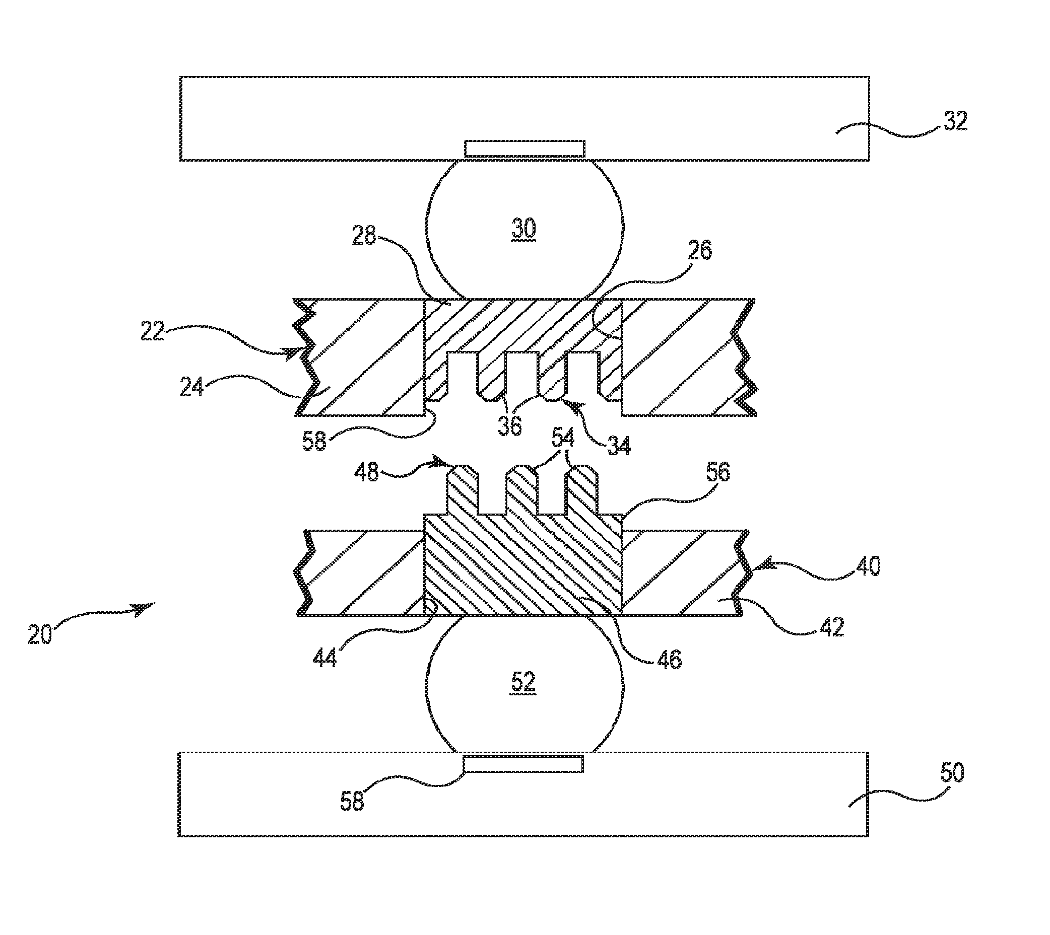Semiconductor device package adapter