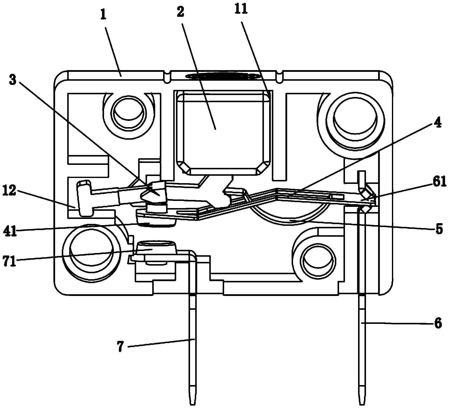 Novel magnetic proximity switch