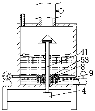 Aeration device for recycled plastic particle wastewater