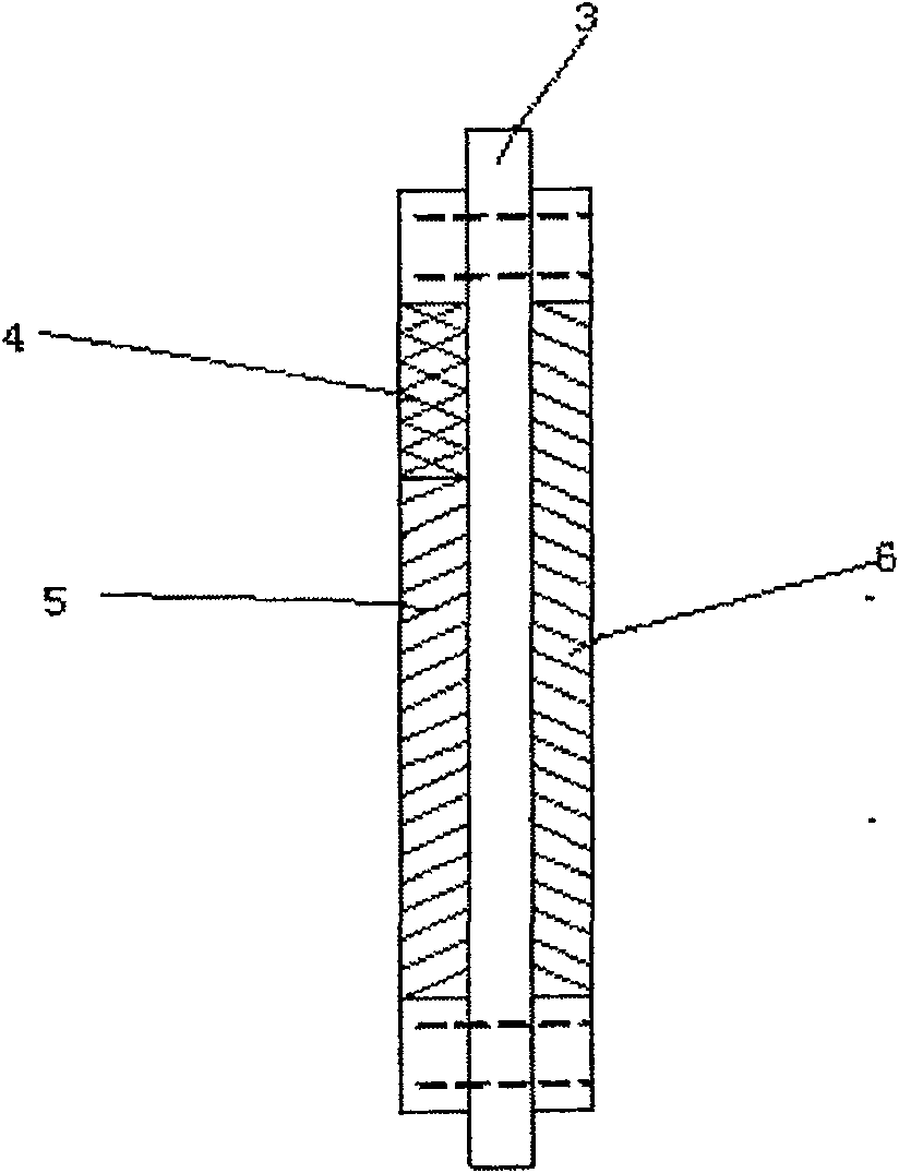Composite membrane electrode of direct borohydride fuel cell