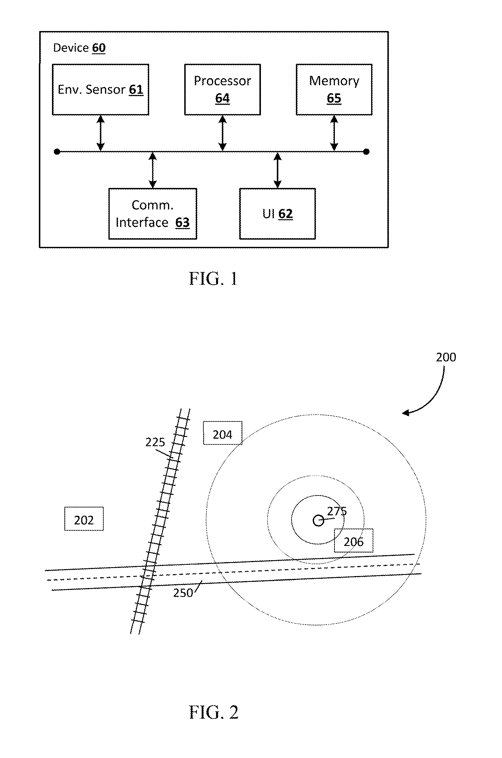 Monitoring external vibration sources for data collection