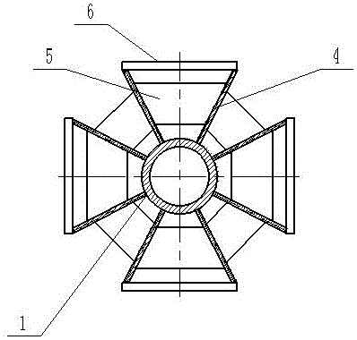 Technological method for processing outer circular-arc surface and rotary bracket used for technological method