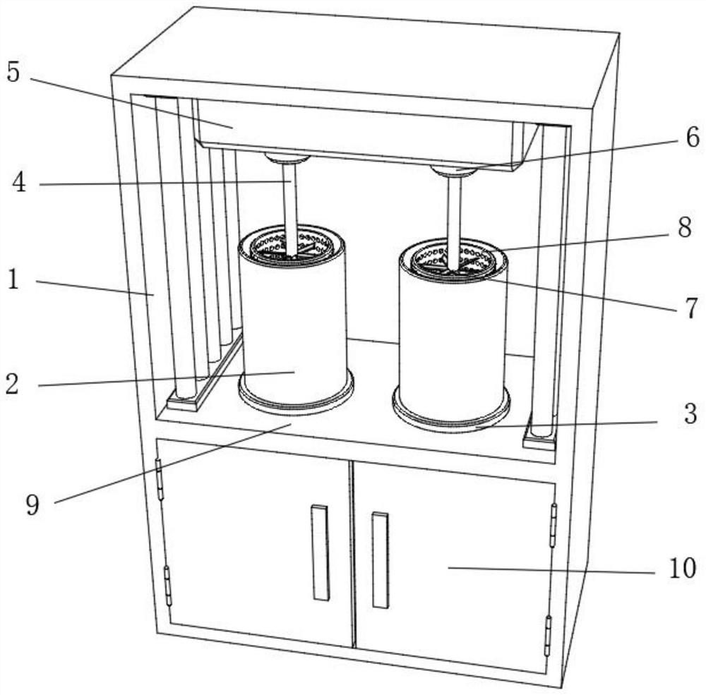 Crude product separation and impurity removal mechanism for hydraulic ring sample analysis