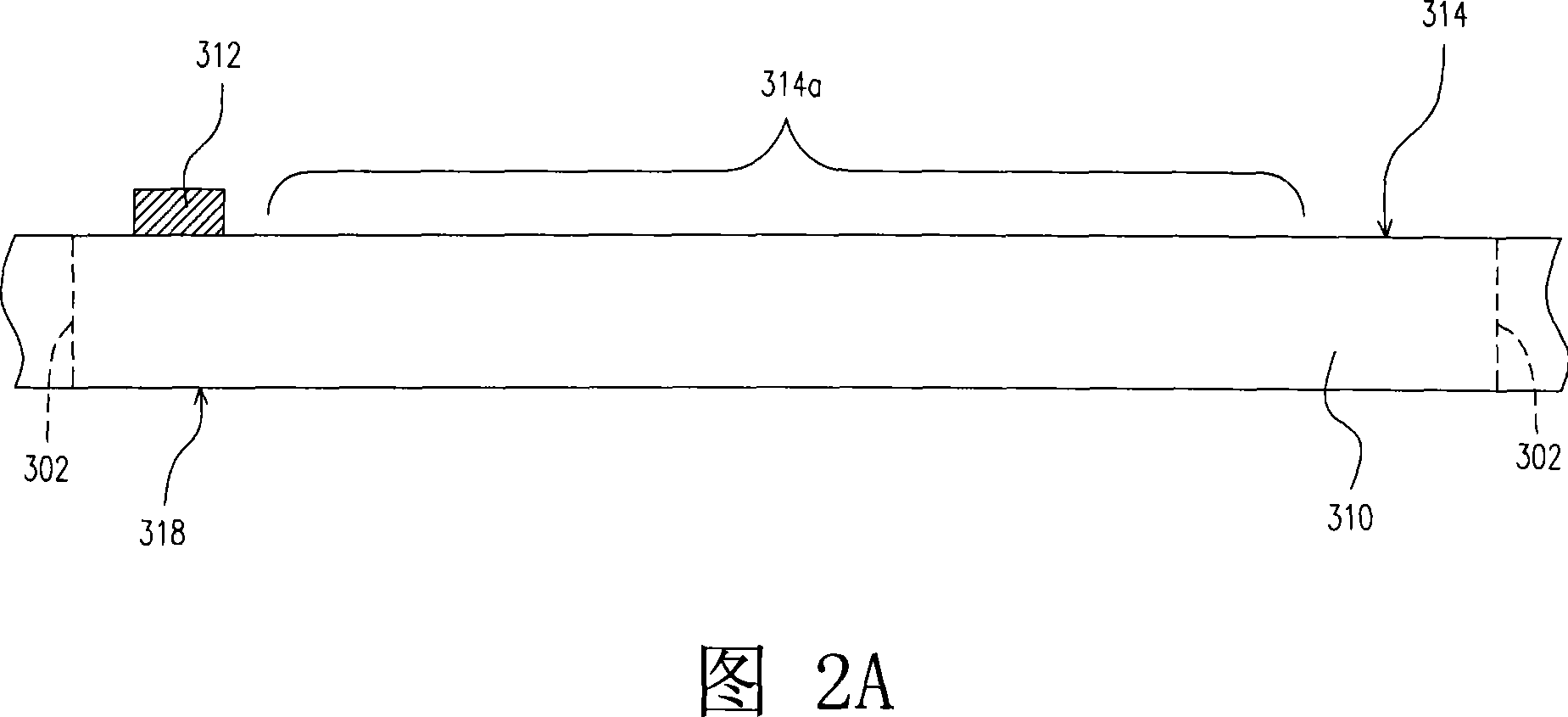 Chip overlap structure and wafer structure for manufacturing the chip stack structure