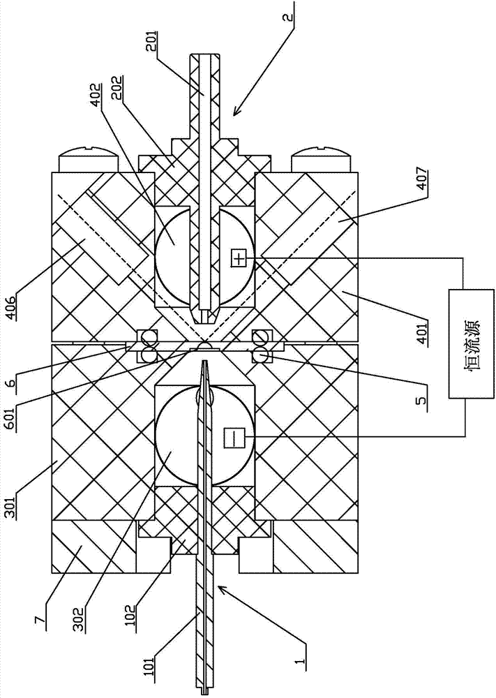 Sheath flow impedance and optical synchronous counting device