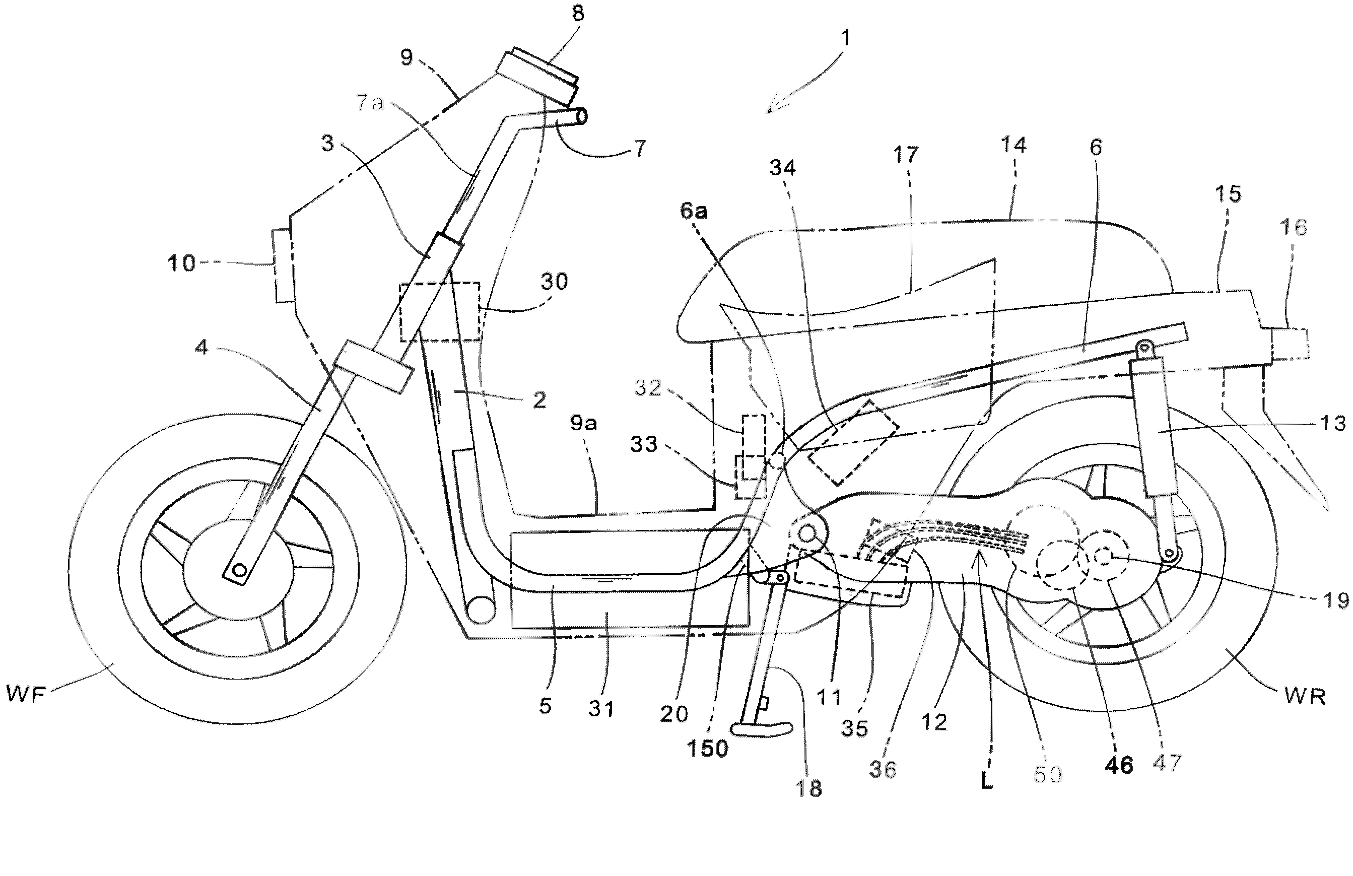 Electrically driven vehicle