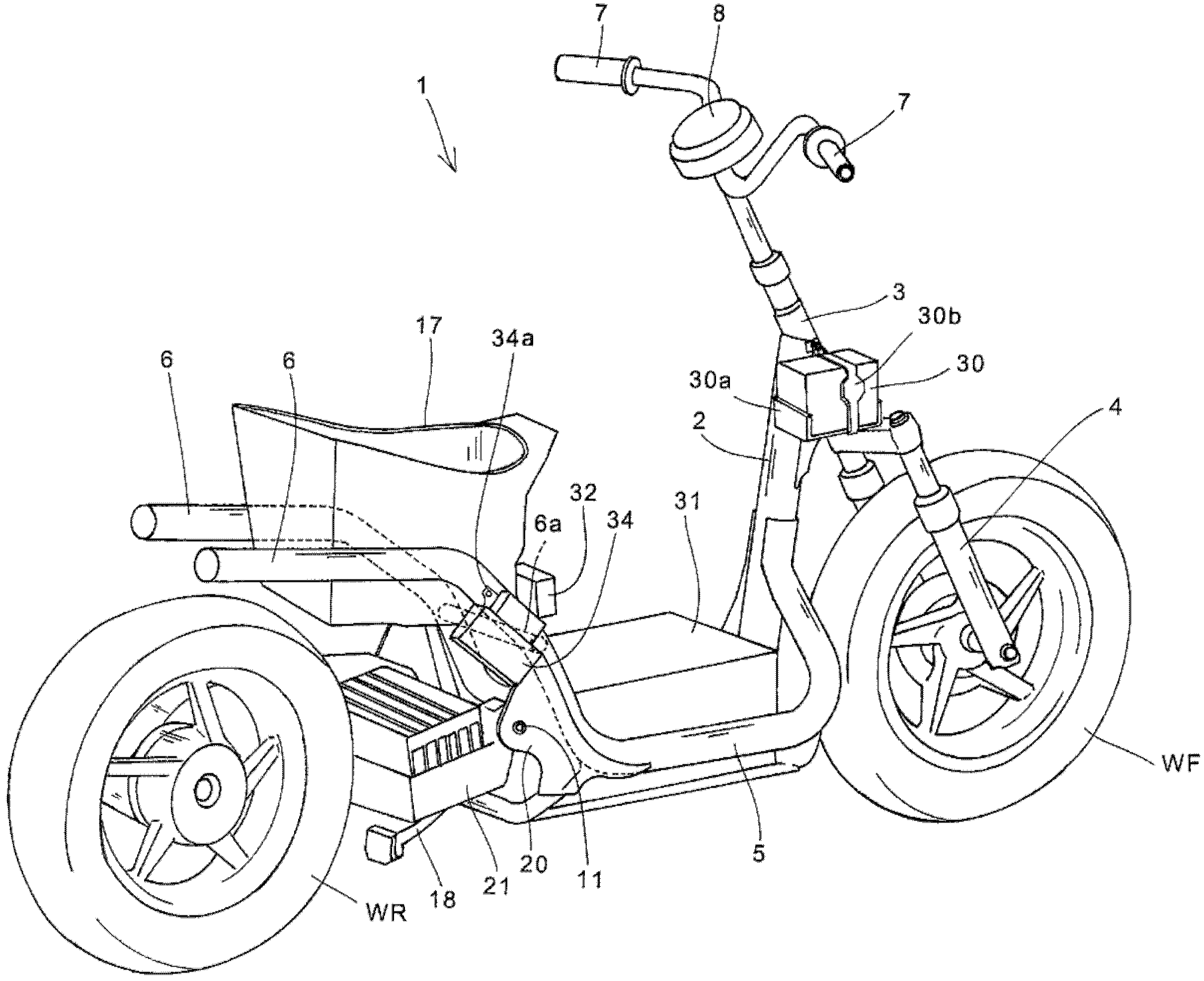 Electrically driven vehicle