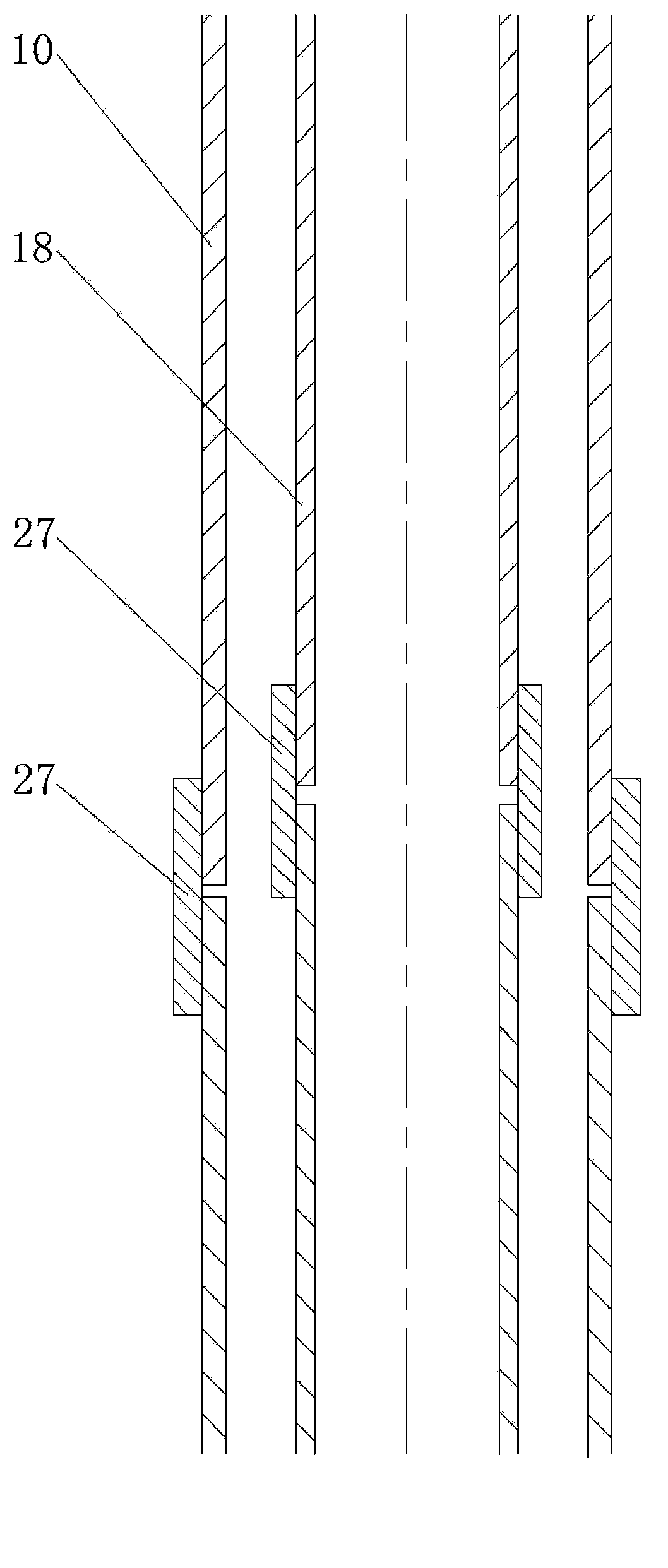 Concentric-tube pulverized coal discharging system and method for coal-bed gas well