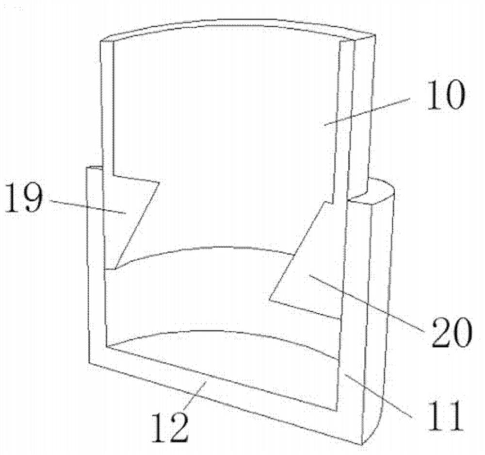 Shock absorbing device for electromechanical equipment