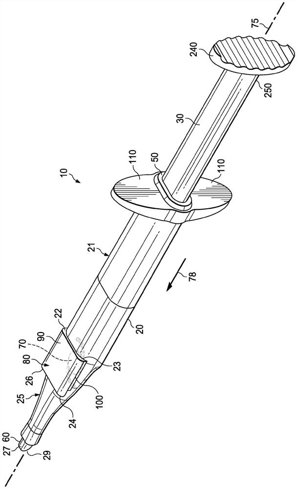 Iol injector having a collapsible mechanism and/or a lever-driven rack and pinion