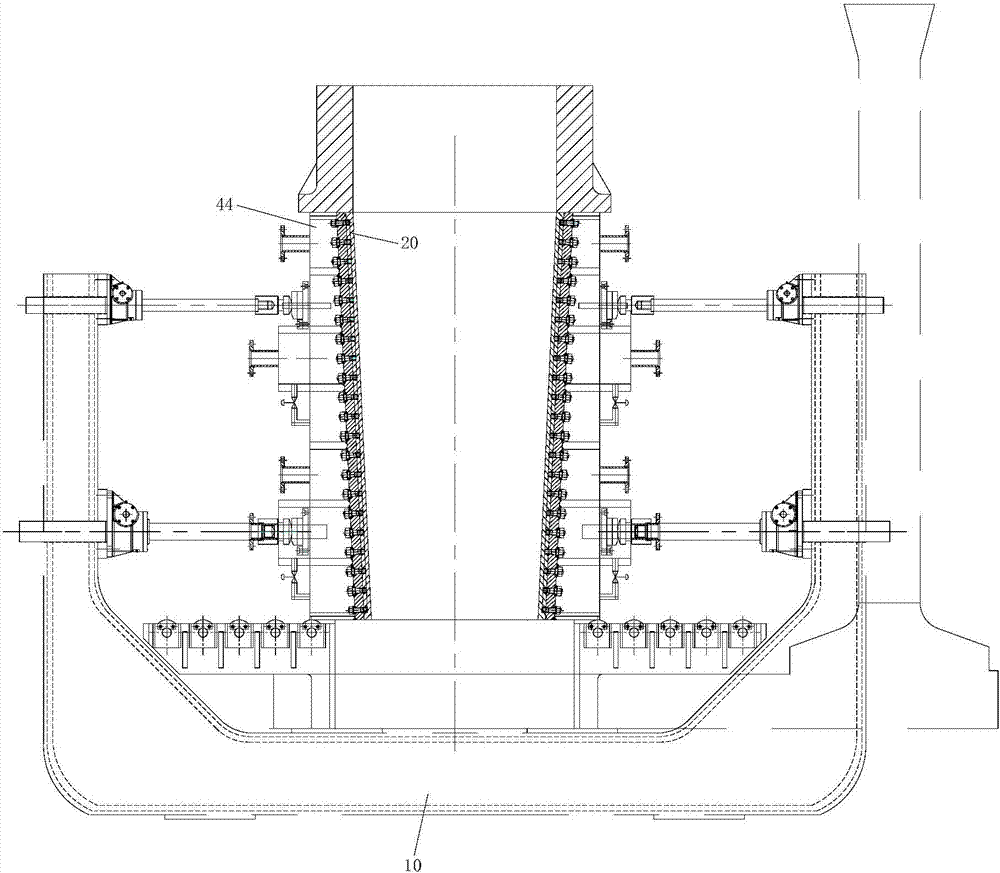 Cooling mold and method for cooling steel ingot