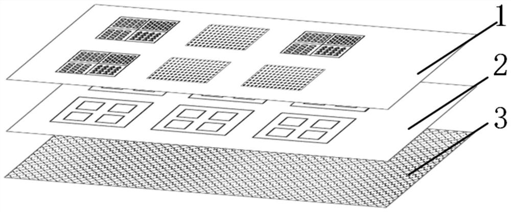 Micro spectrum chip based on random shape unit