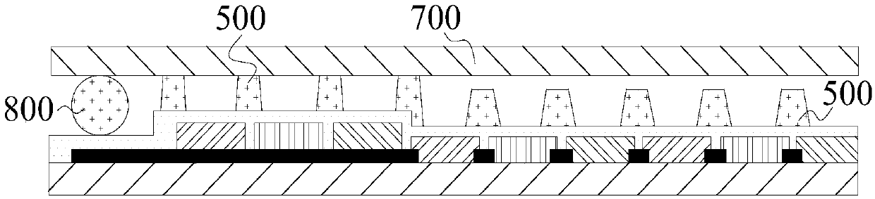 Colorful film basal plate and manufacturing method thereof