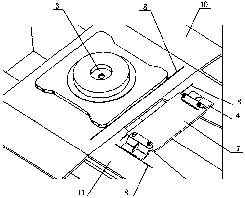 Assembly sample rod for mounting base of weight measuring mechanism of railway vehicle and assembly process thereof