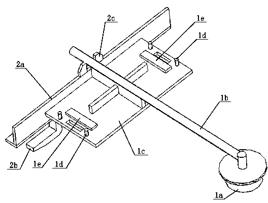 Assembly sample rod for mounting base of weight measuring mechanism of railway vehicle and assembly process thereof