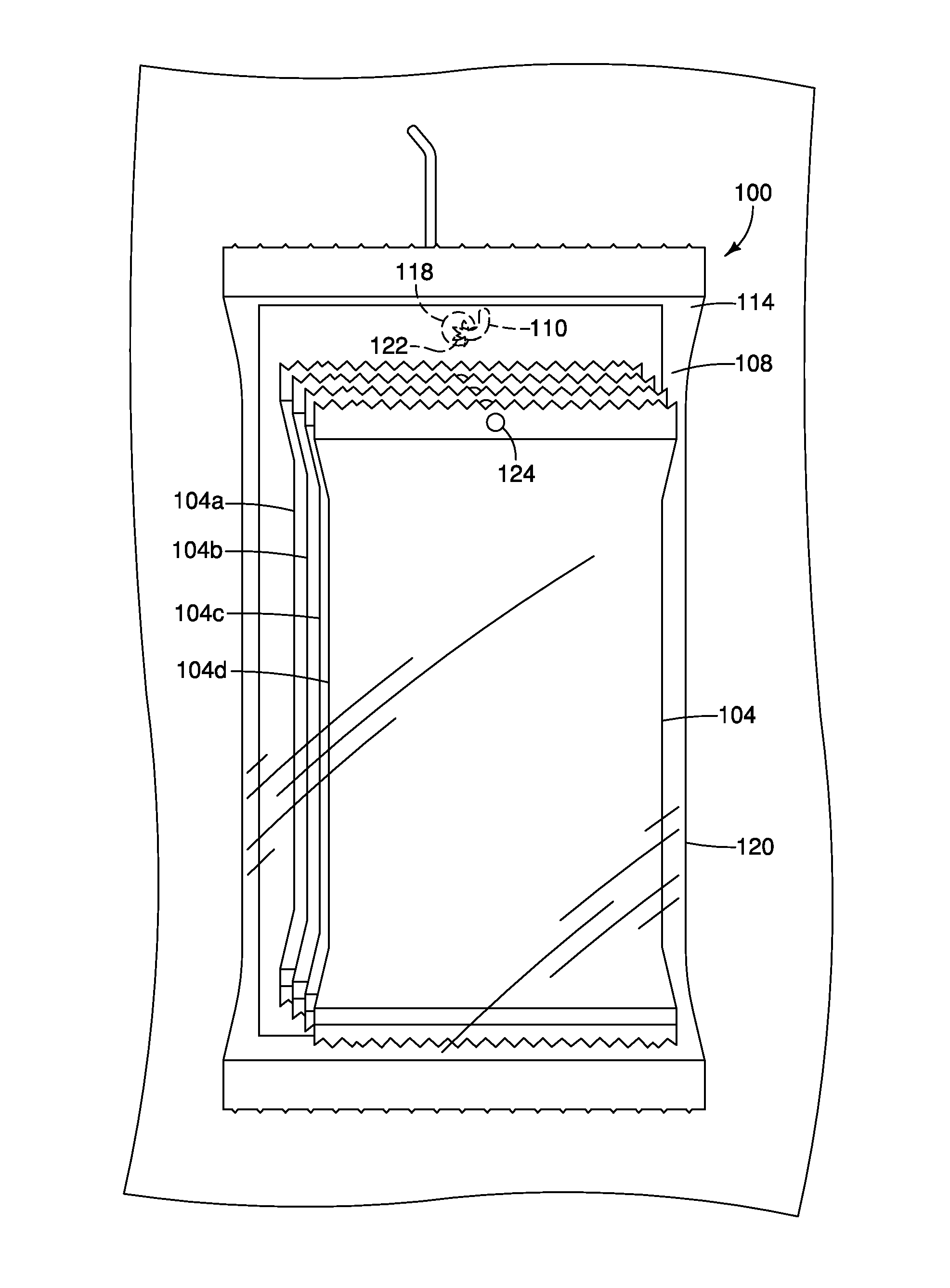 Washcloth for meatal area cleaning of an indwelling urinary catheterized patient