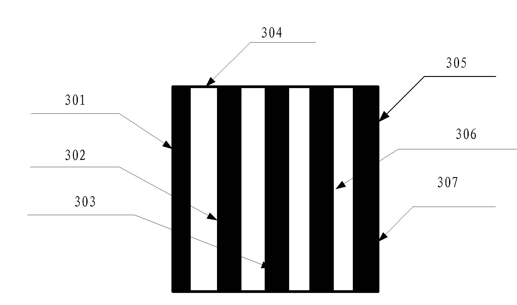 Ventilation device and wall body