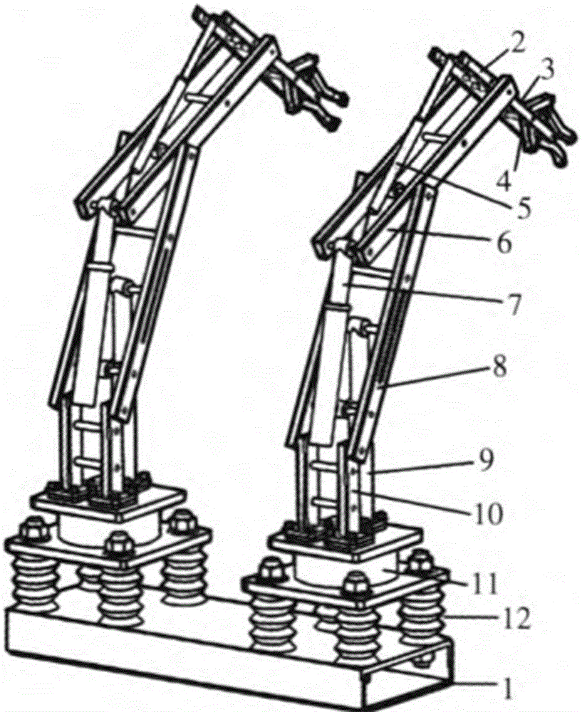 Mechanical hand of high-altitude electrified operating vehicle