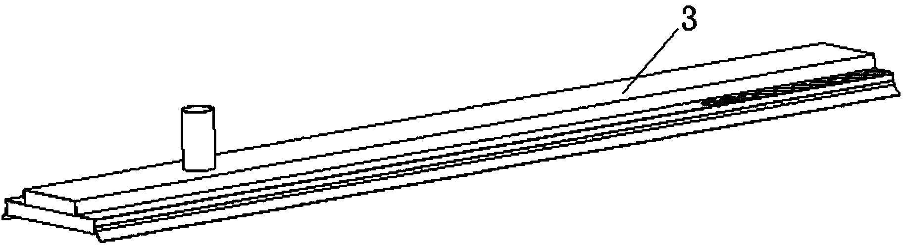 Full-falling-film evaporator with double refrigerant distribution devices