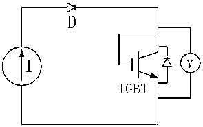 A method for estimating the junction temperature of a power element IGBT in a motor controller