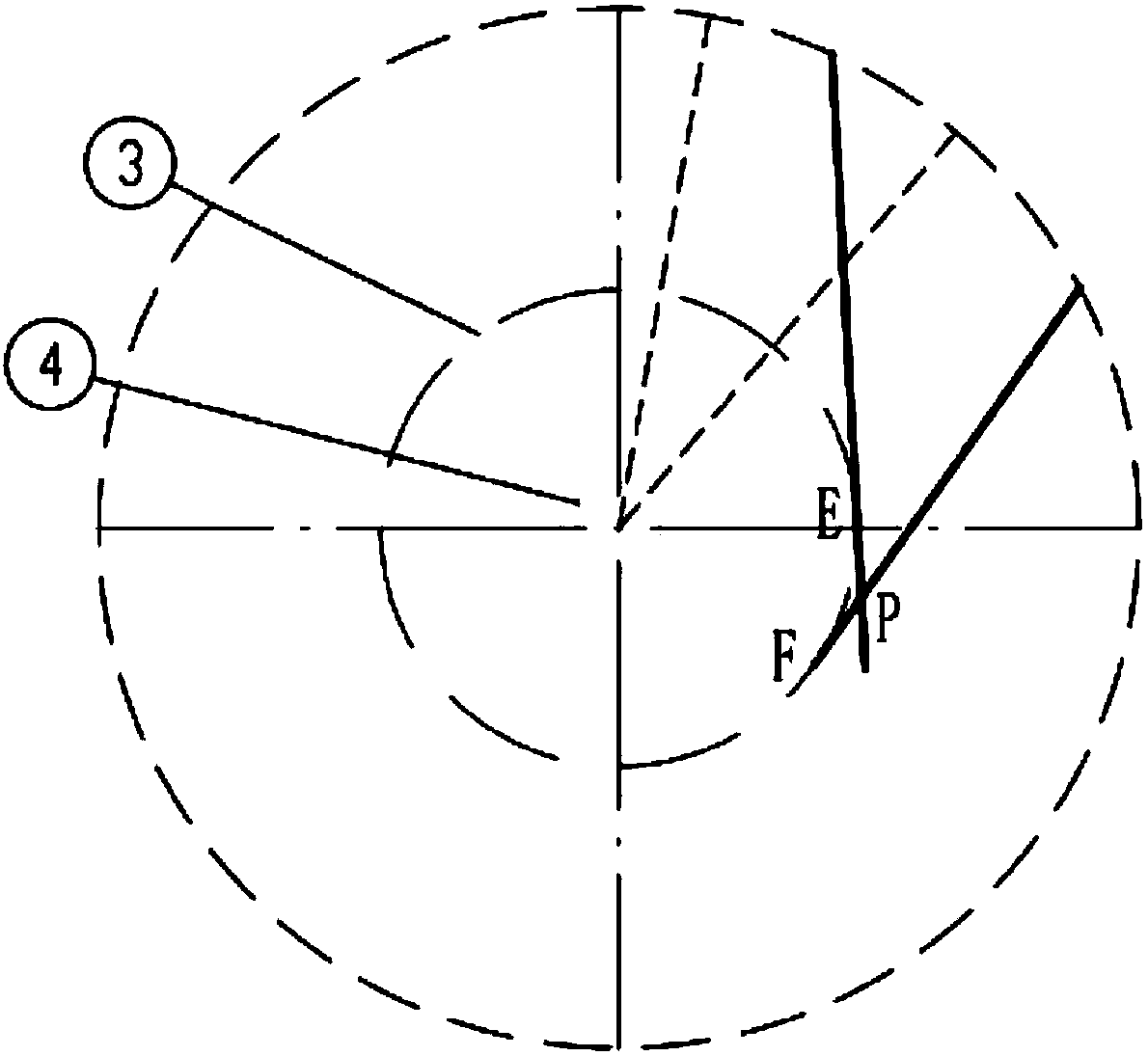 Method for determining spare target point for tower mirror field