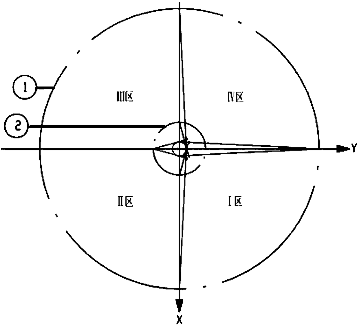 Method for determining spare target point for tower mirror field