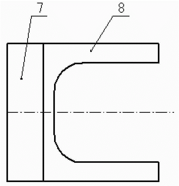A method for pressing the winding stator iron core of a long rod motor into the frame