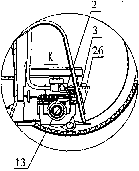 Integrated control mechanism for automatic walking device clutch and continuously variable transmission of lawn mower