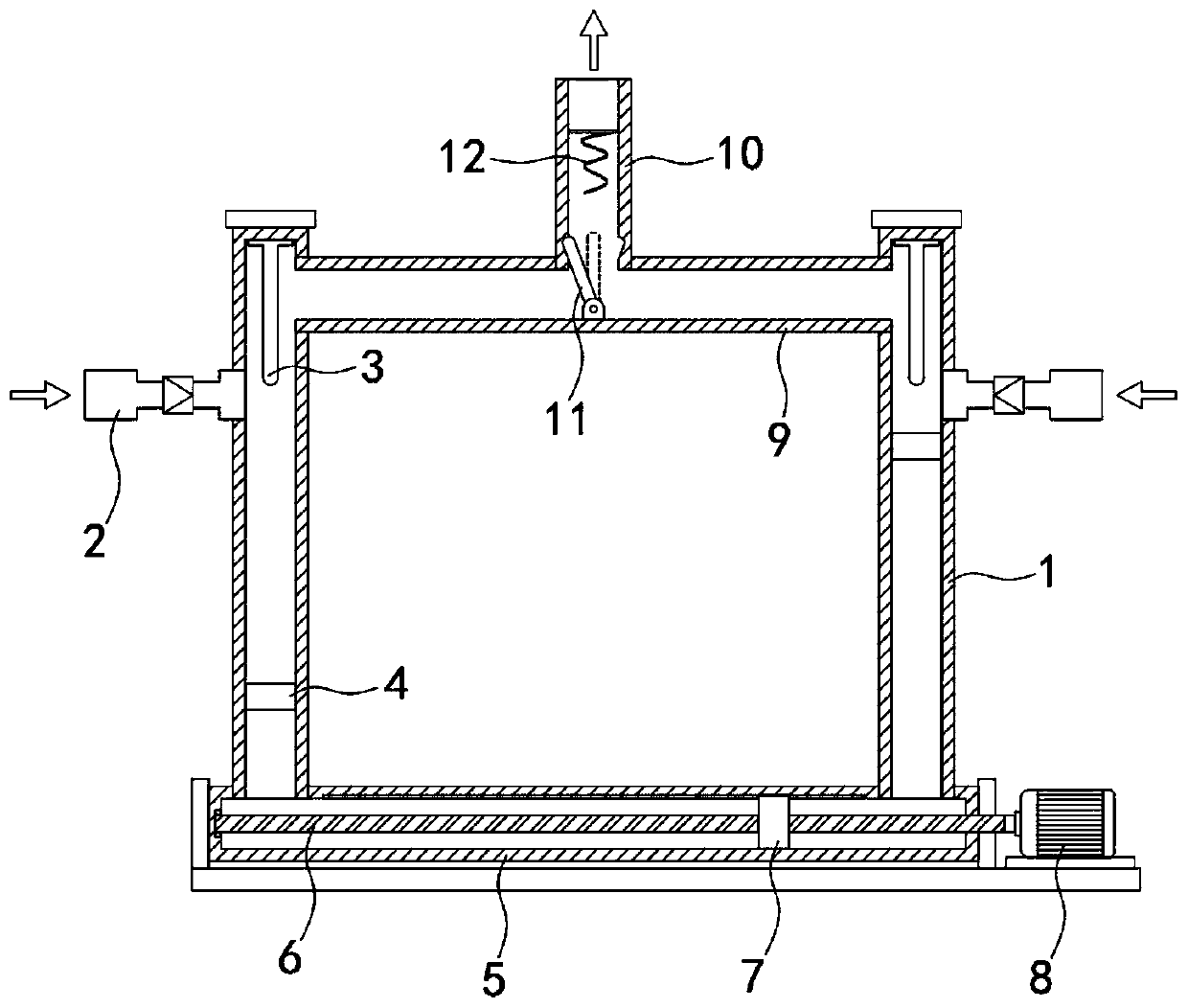 Double-passage stable-pressure type water heating device