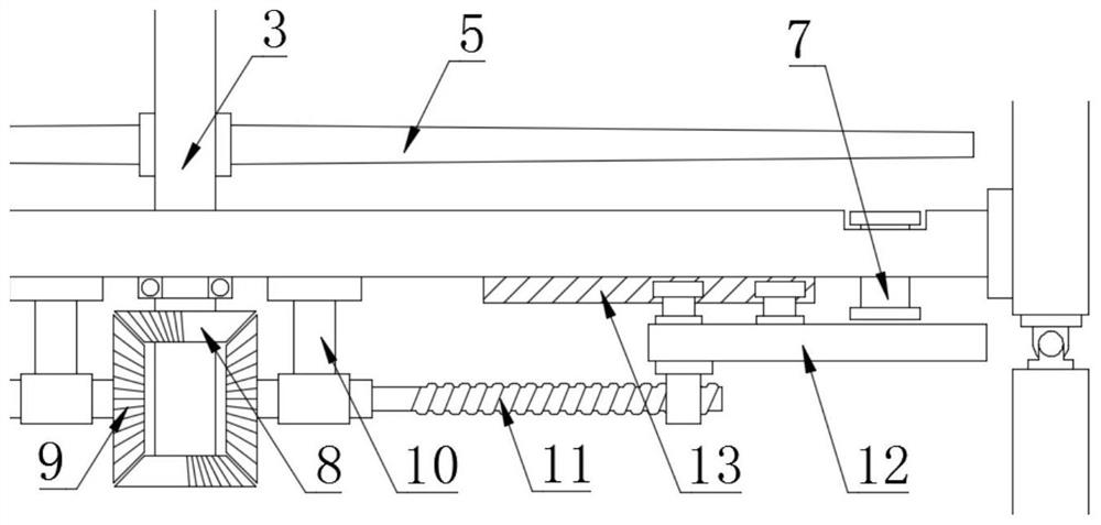 A construction sand and stone sorting device