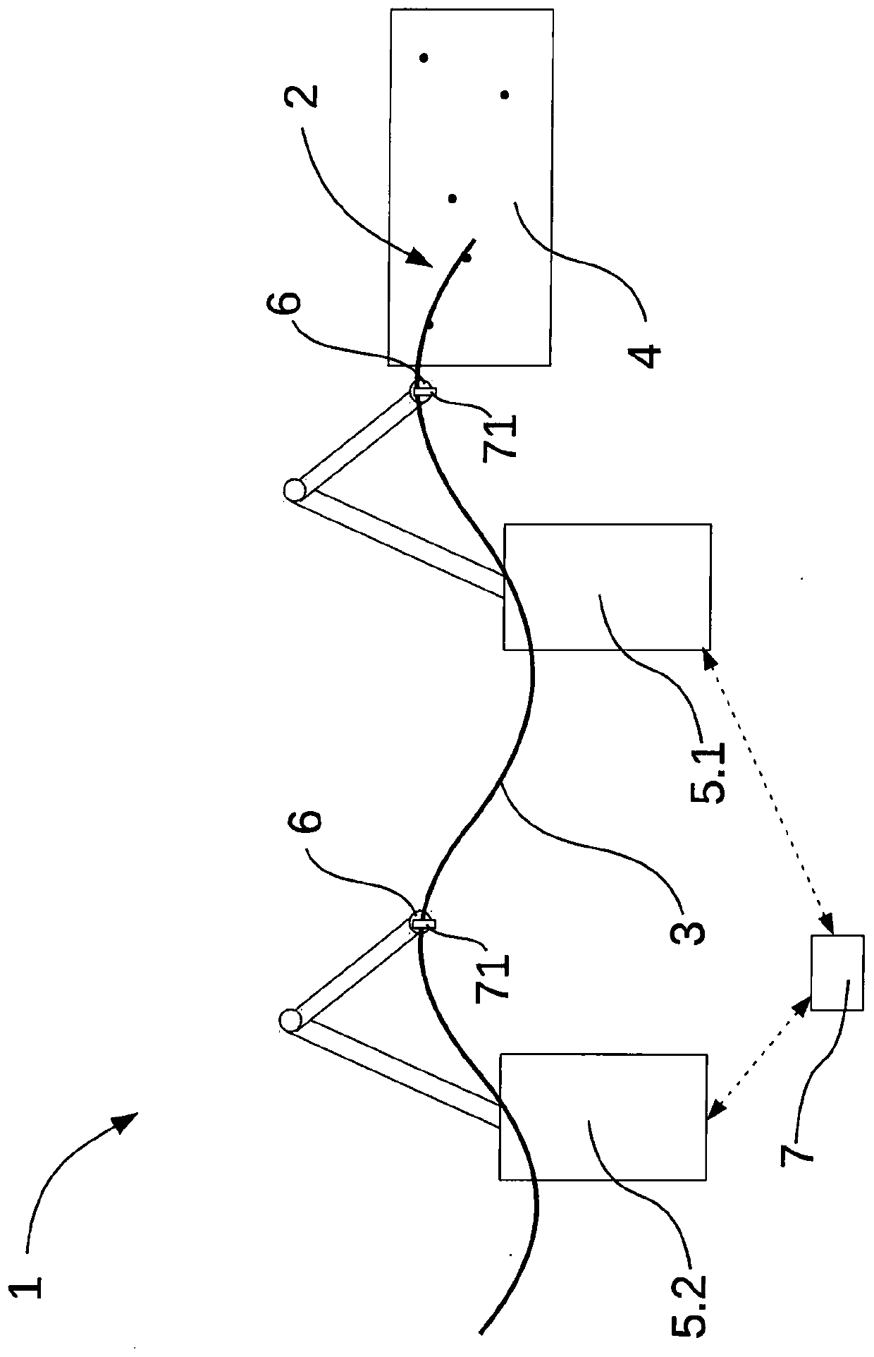 Automatic routing of wire harness of electrical system by means of two force control robots