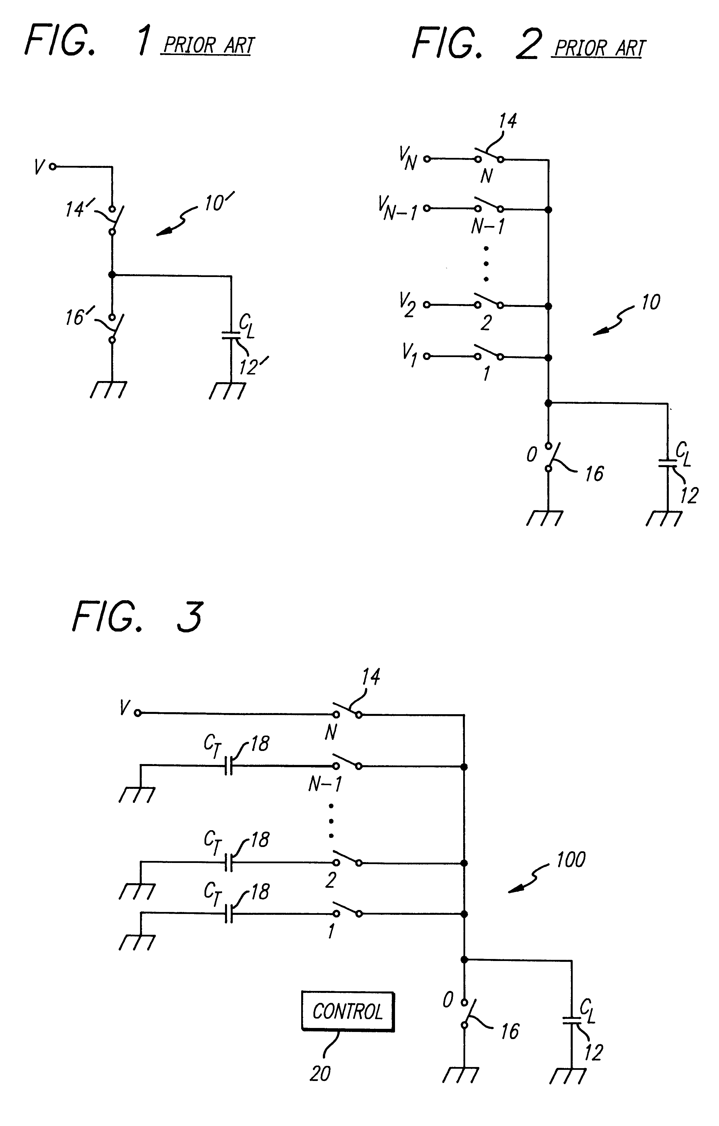 System and method for power-efficient charging and discharging of a capacitive load from a single source