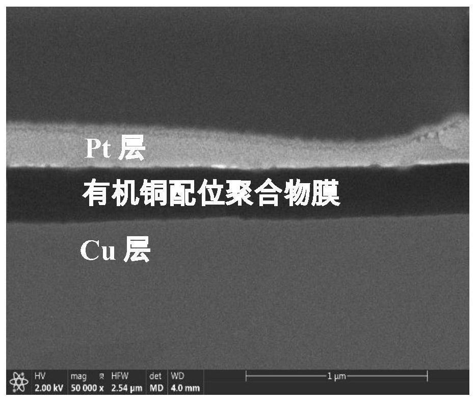A kind of preparation method of organic solderability protective agent and organic copper coordination polymer film