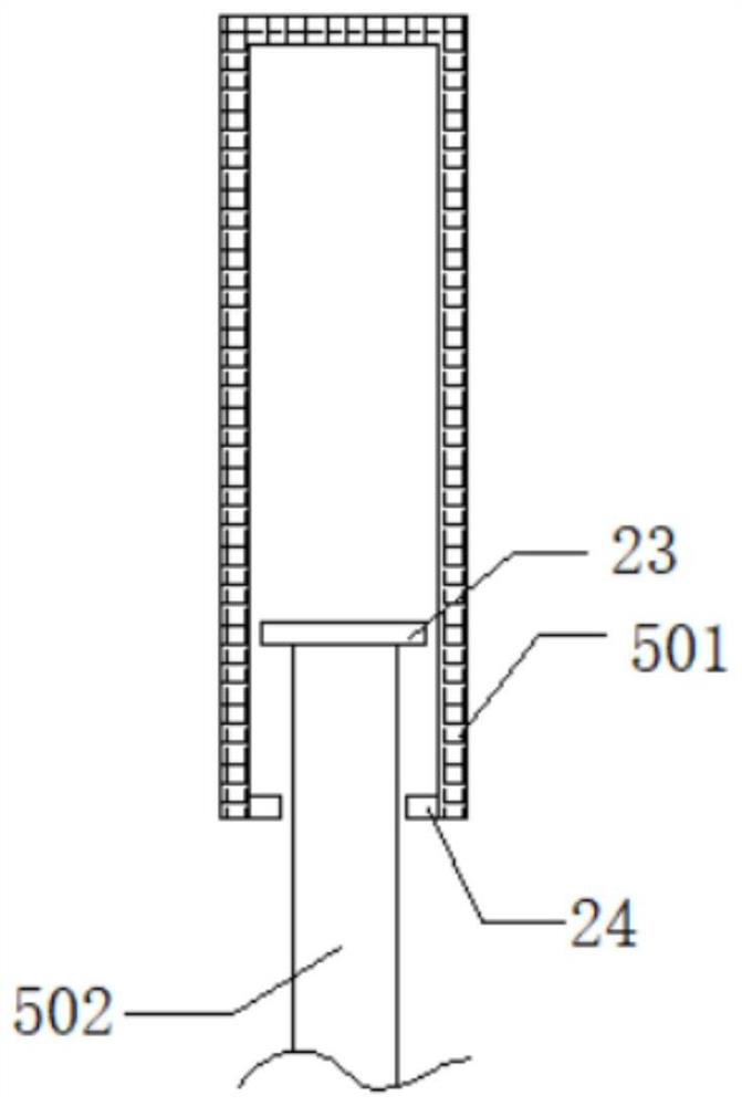 Heat treatment device for semiconductor integrated wafer production