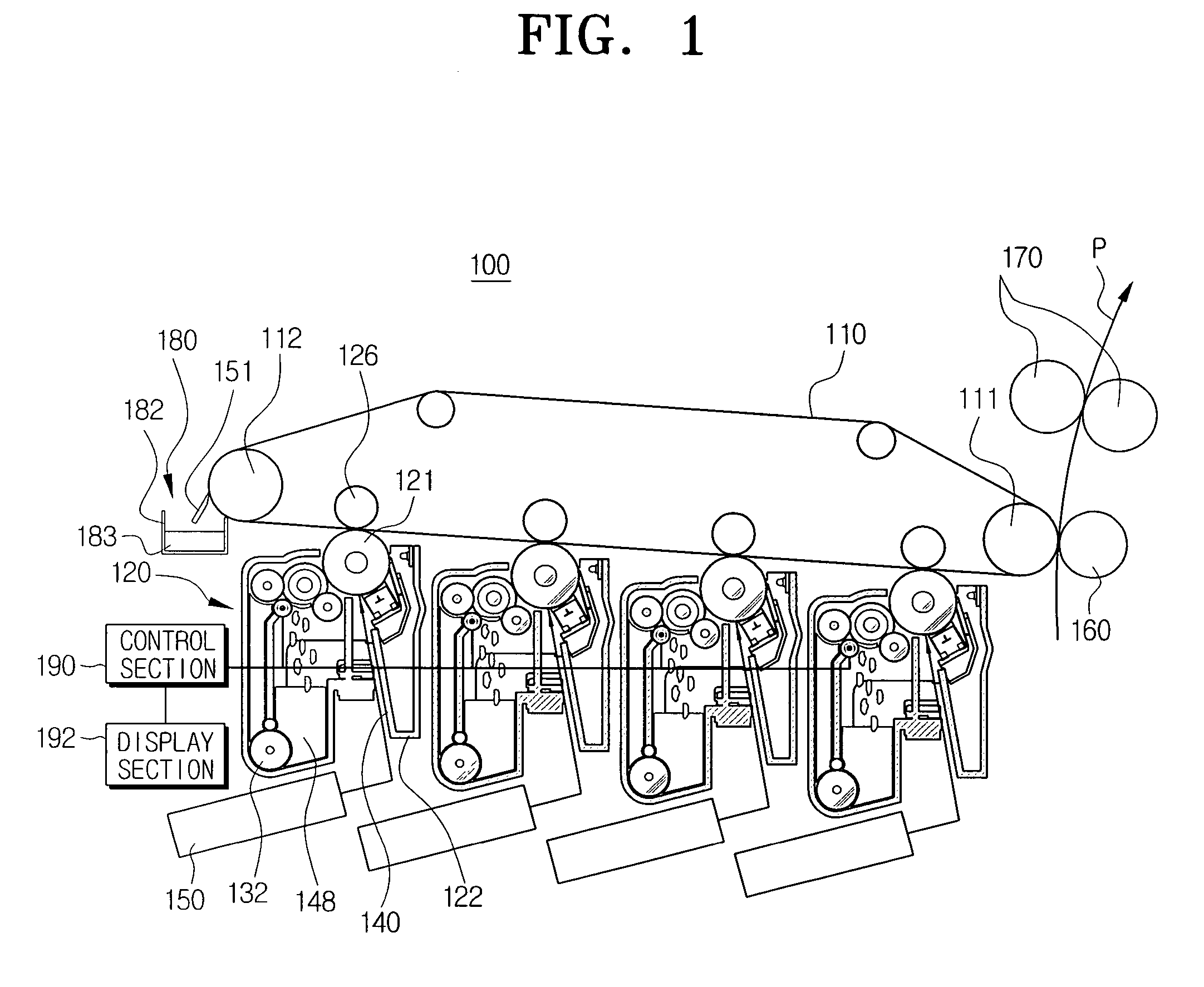 Wet electrophotographic image forming machine and method for recognizing a use life of a development cartridge used therein