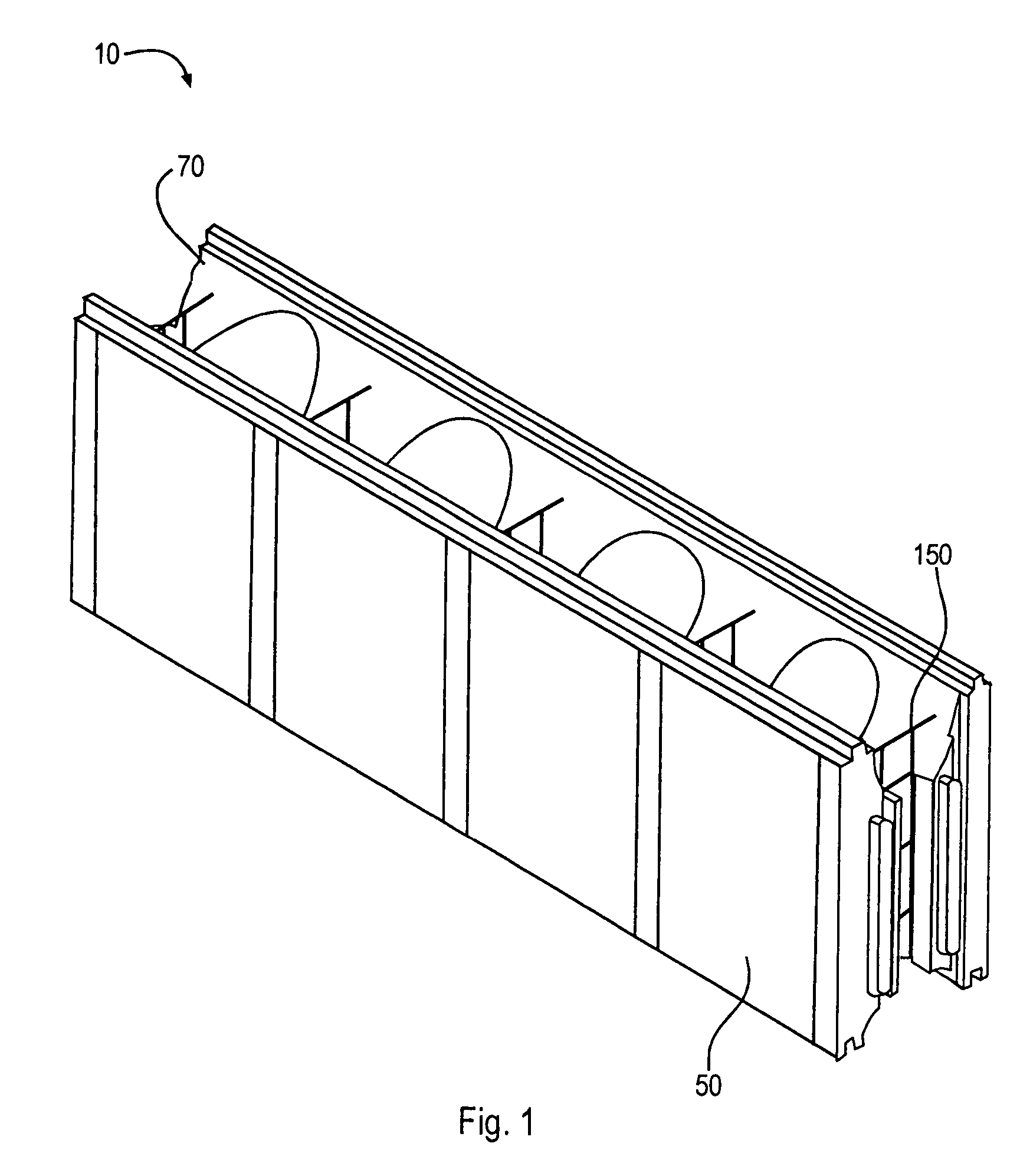 Isulated concrete form having welded wire form tie