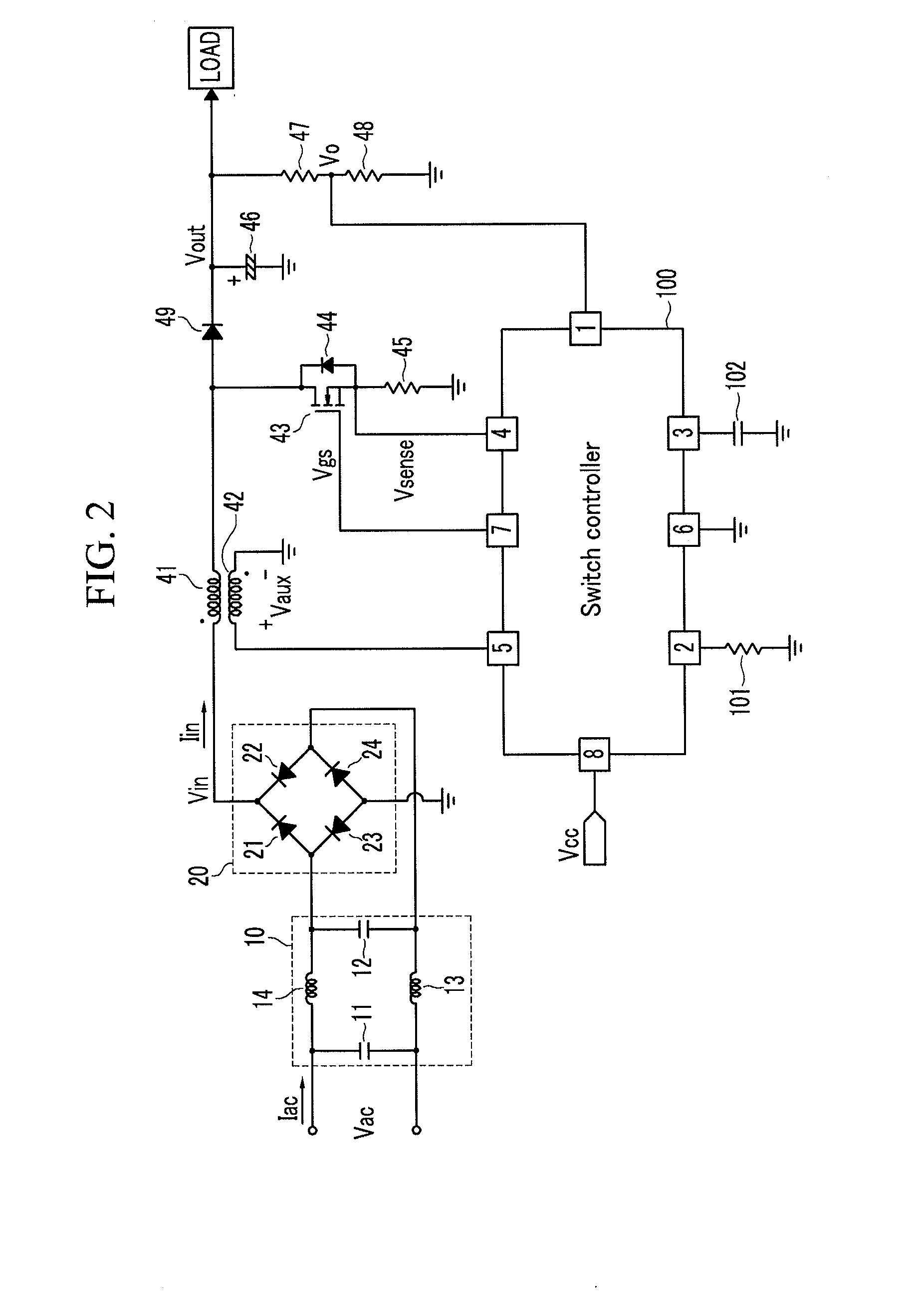 Switch Control Device And Converter Including The Same