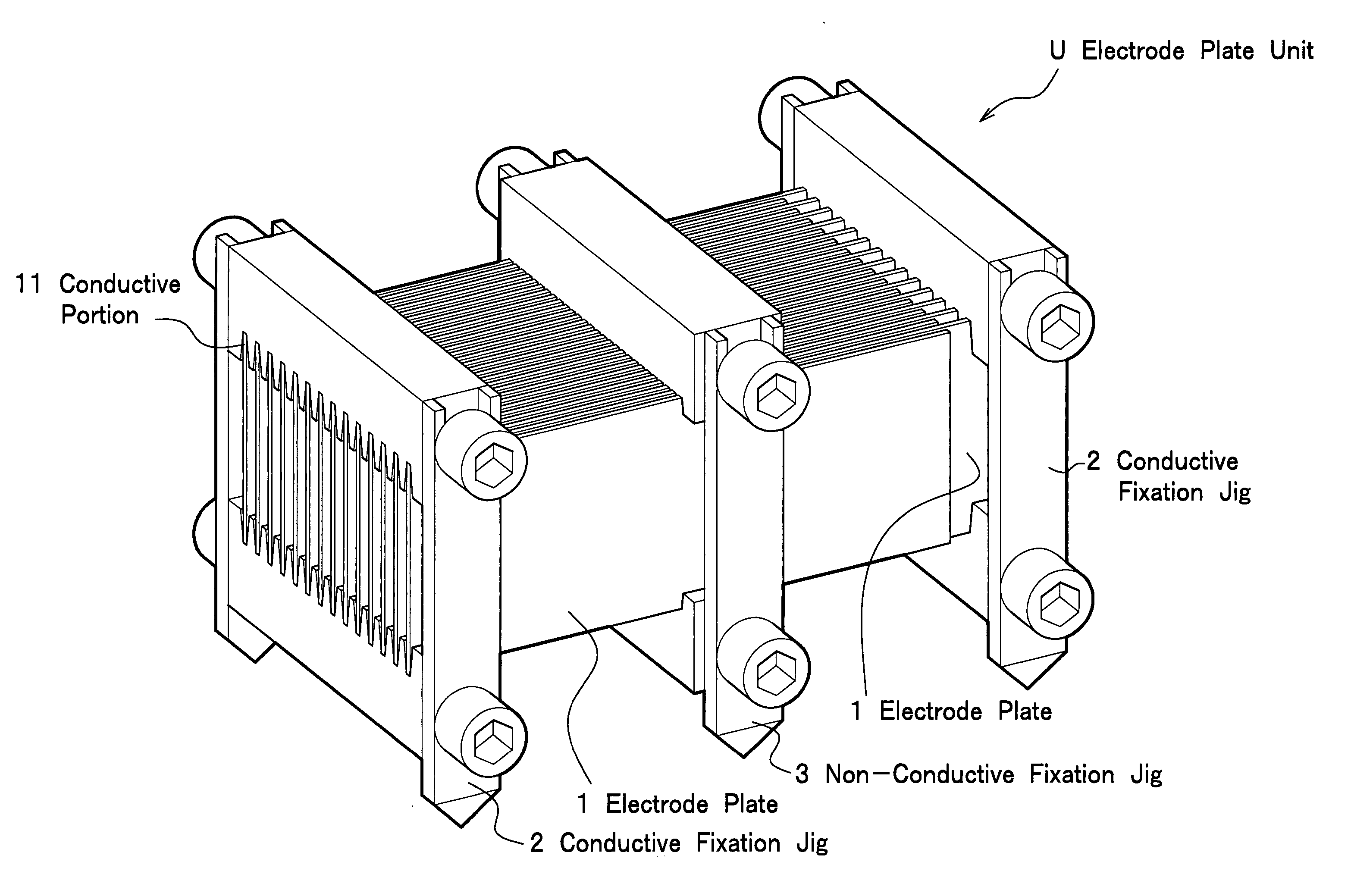 Electrode plate and electrolysis apparatus for electrolysis, electrode plate unit, and method for electrolizing compound comprising hydrogen