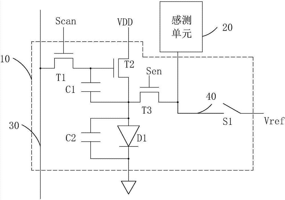 OLED driving film transistor parameter obtaining method