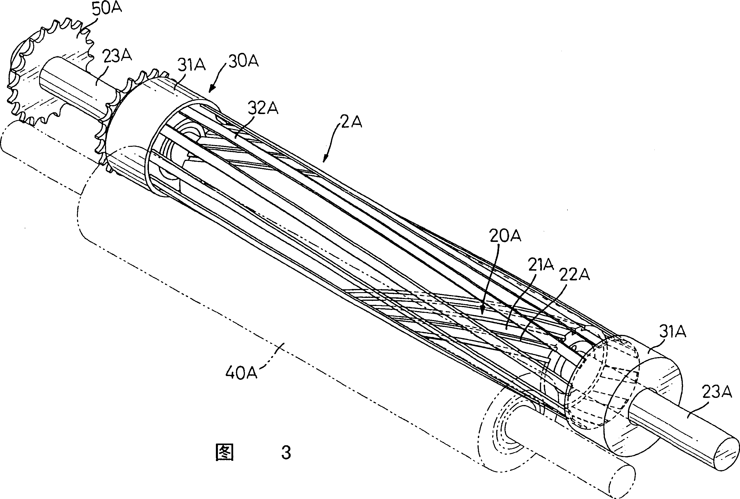 Method and device for capped of fruitage