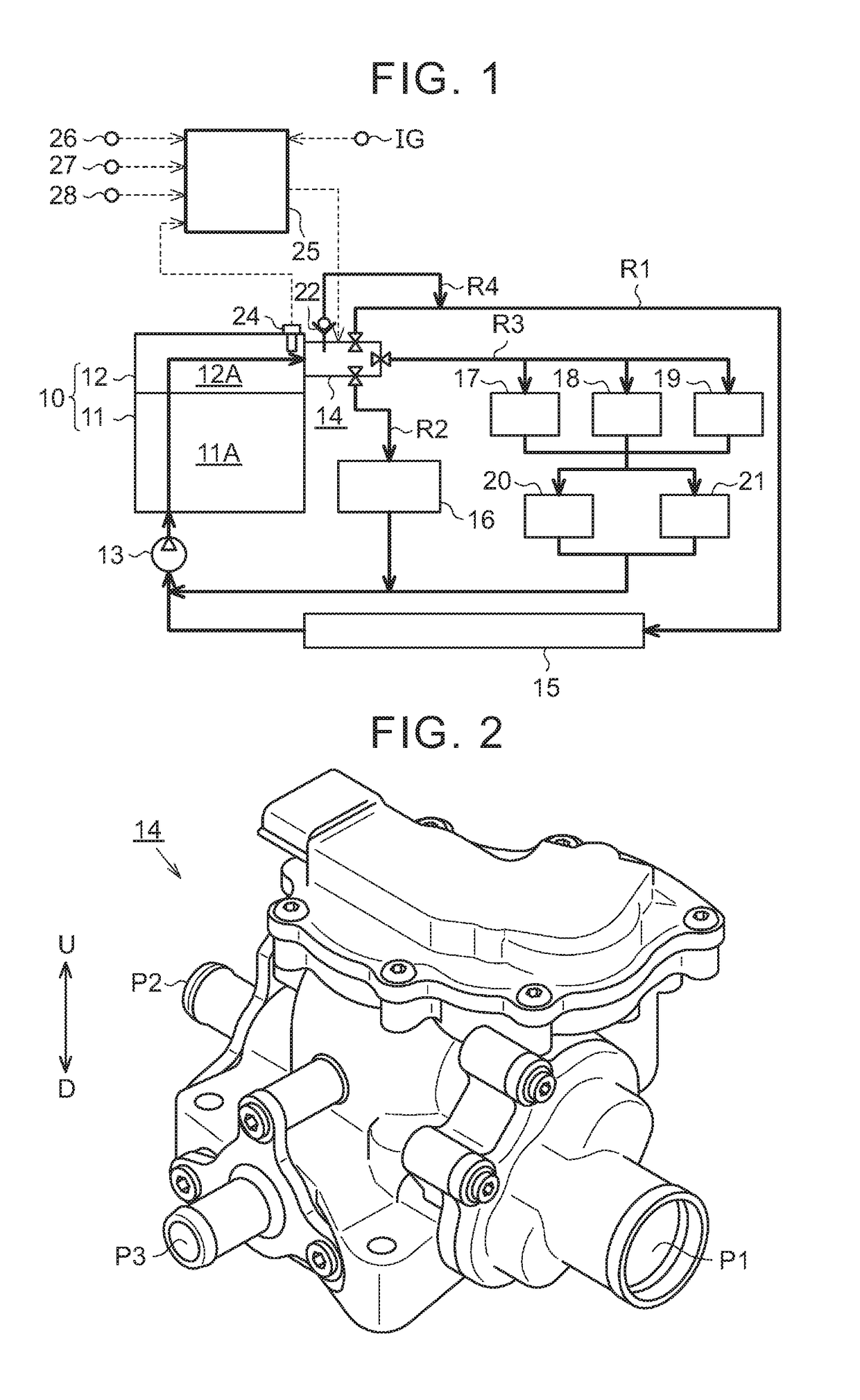 Cooling device and cooling method for engine