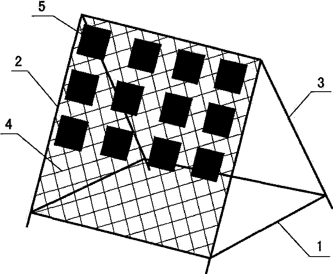 Method for recovering coral reef ecologic system and device for adhering juvenile of hermatypic coral thereof