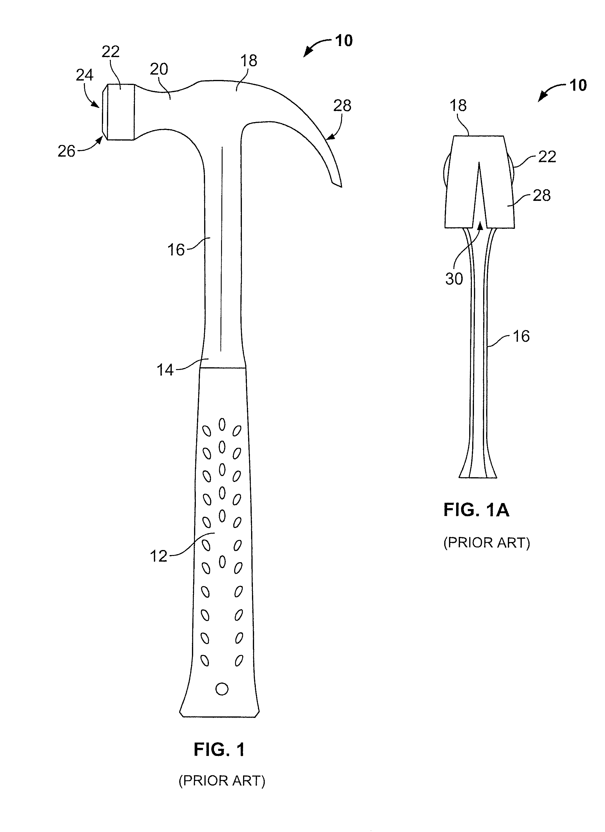 Striking tool with attached striking surface